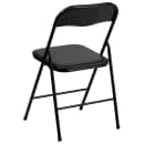 Flash Furniture JB-1-GG 33 1/2" Square Folding Card Table & (4) Folding Chairs Set - Black Padded Vinyl Top, 27 3/4"H thumbnail 5