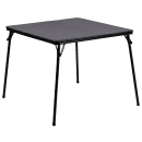 Flash Furniture JB-1-GG 33 1/2" Square Folding Card Table & (4) Folding Chairs Set - Black Padded Vinyl Top, 27 3/4"H thumbnail 9