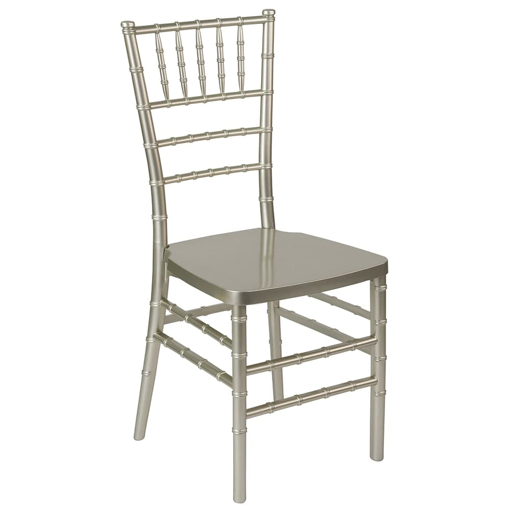 Flash Furniture LE-CHAMP-GG Stacking Chiavari Chair - Polycarbonate, Champagne