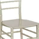 Flash Furniture LE-CHAMP-M-GG Stacking Chiavari Chair - Polycarbonate, Champagne thumbnail 7