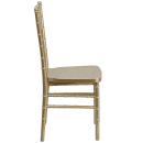 Flash Furniture LE-GOLD-GG Stacking Chiavari Chair - Polycarbonate, Gold thumbnail 3
