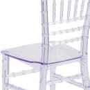 Flash Furniture LE-L-7K-CL-GG Kid's Chiavari Chair - Polypropylene, Transparent thumbnail 8