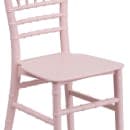 Flash Furniture LE-L-7K-PK-GG Kid's Chiavari Chair - Polypropylene, Pink thumbnail 7