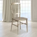 Flash Furniture LE-L-MON-GD-GG Stacking Napoleon Chair - Polypropylene, Gold thumbnail 9