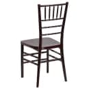 Flash Furniture LE-MAHOGANY-GG Stacking Chiavari Chair - Polycarbonate, Mahogany thumbnail 4