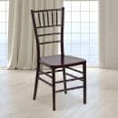 Flash Furniture LE-MAHOGANY-GG Stacking Chiavari Chair - Polycarbonate, Mahogany thumbnail 9