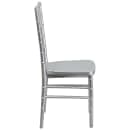 Flash Furniture LE-SILVER-GG Stacking Chiavari Chair - Polycarbonate, Silver thumbnail 3