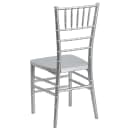 Flash Furniture LE-SILVER-GG Stacking Chiavari Chair - Polycarbonate, Silver thumbnail 4