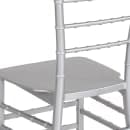 Flash Furniture LE-SILVER-M-GG Stacking Chiavari Chair - Polycarbonate, Silver thumbnail 8