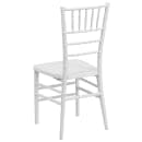 Flash Furniture LE-WHITE-GG Stacking Chiavari Chair - Polycarbonate, White thumbnail 4