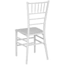 Flash Furniture LE-WHITE-M-GG Stacking Chiavari Chair - Polycarbonate, White thumbnail 4