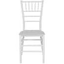 Flash Furniture LE-WHITE-M-GG Stacking Chiavari Chair - Polycarbonate, White thumbnail 5