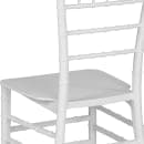 Flash Furniture LE-WHITE-M-GG Stacking Chiavari Chair - Polycarbonate, White thumbnail 8