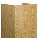 Flash Furniture MT-M8520-TRA-OAK-GG 36 gal Indoor Decorative Trash Can - Wood, Oak Melamine Finish thumbnail 8