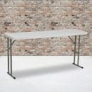 Flash Furniture RB-1860-GG Rectangular Folding Training Table w/ Granite White Plastic Top - 60"W x 18"D x 29"H thumbnail 5