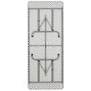 Flash Furniture RB-3072ADJ-GG Rectangular Folding Table w/ Granite White Plastic Top - 72"W x 30"D x 32"H thumbnail 4