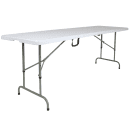 Flash Furniture RB-3096FH-ADJ-GG Rectangular Folding Table w/ Granite White Plastic Top - 96"W x 30"D x 28" to 34"H thumbnail 3