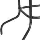 Flash Furniture TLH-089-GG Rectangular Patio Table w/ Glass Top & Umbrella Hole - Metal Base, Black thumbnail 5