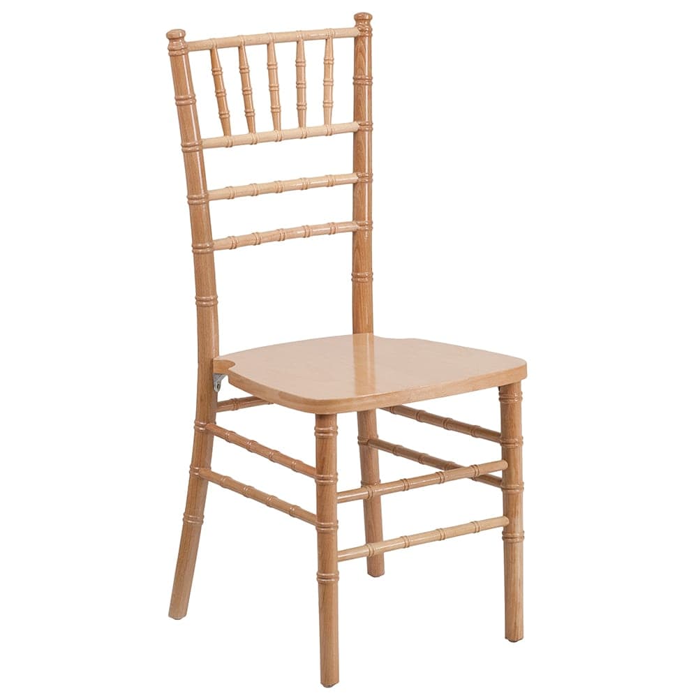 Flash Furniture XS-NATURAL-GG Chiavari Chair - Acacia Wood, Natural