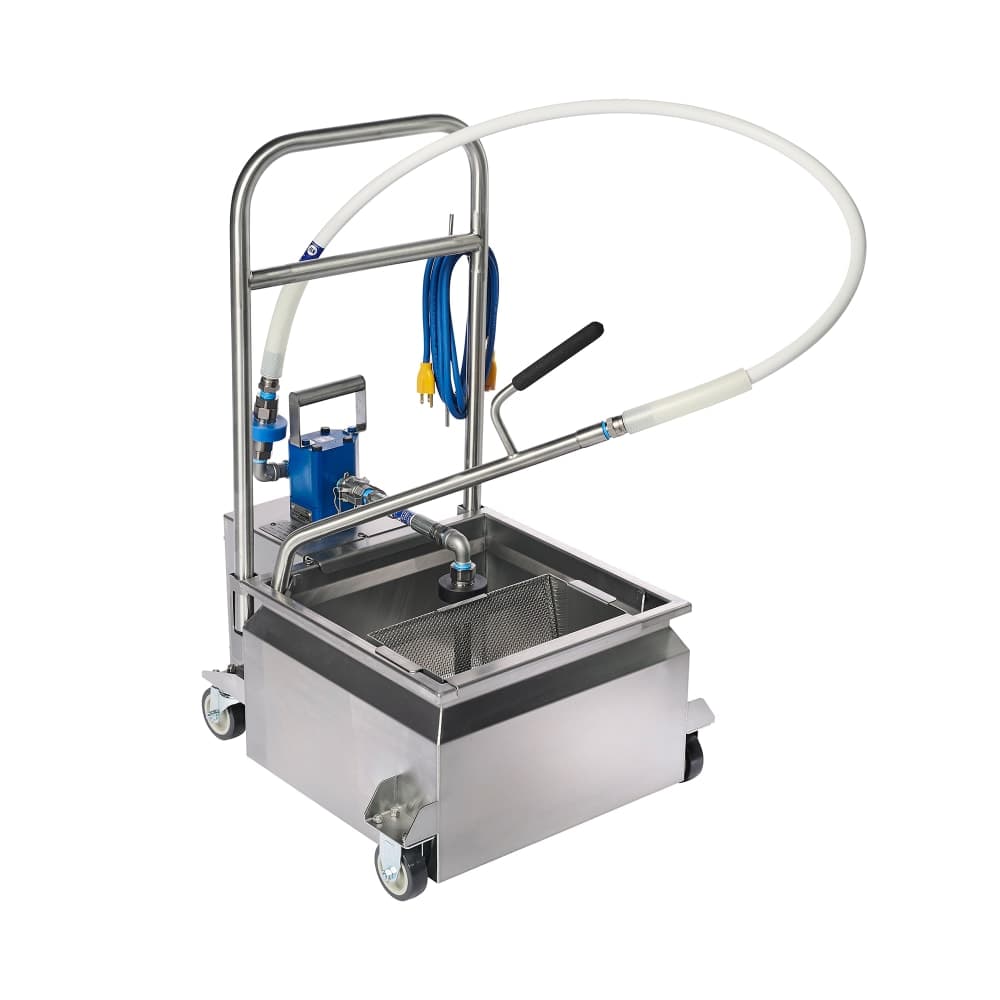 Oil Solutions Group 60 lb Armadillo® Fryer Filter - Suction, 115v (EKARM060)