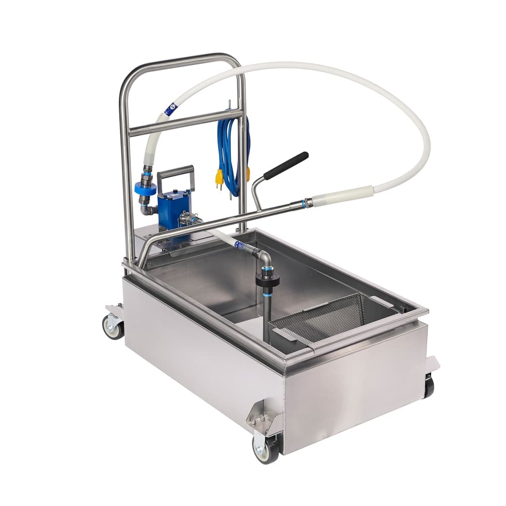 Oil Solutions Group 120 lb Armadillo® Fryer Filter - Suction, 115v (EKARM120)