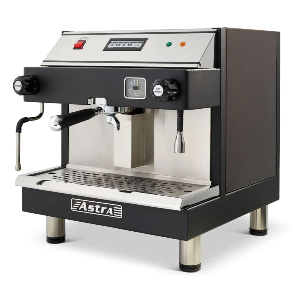 Astra Automatic Espresso Machine w/ (1) Group, (1) Steam Wand, & (1) Hot Water Valve - 110v (M1011-1)