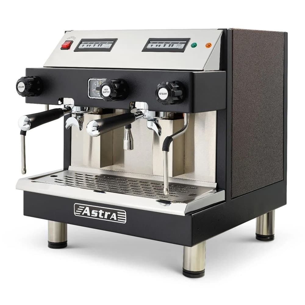 Astra Automatic Espresso Machine w/ (2) Groups, (2) Steam Valves, & (1) Hot Water Valve - 220v/1ph (M2C 014)