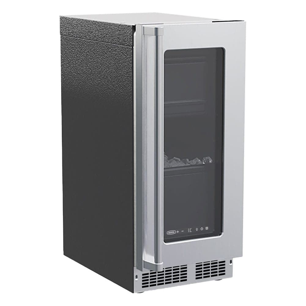 Marvel MPCP415SG01A 15"W Full Cube Undercounter Ice Machine - 39 lbs/day, Air Cooled