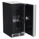 Marvel MPCP415SS01A 15"W Full Cube Undercounter Ice Machine - 39 lbs/day, Air Cooled thumbnail 2