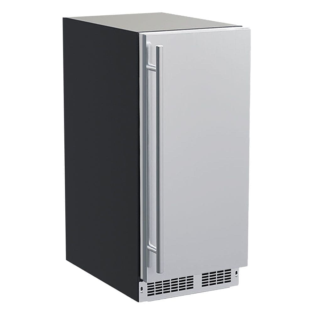 Marvel MRNP215-SS01A 14 7/8"W Classic Nugget Undercounter Ice Machine - 65 lbs/day, Air Cooled