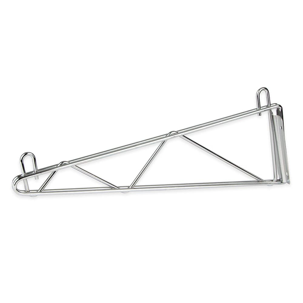 StoreIt 14" Wire Wall-Mount Shelf Bracket, Chrome (SI-SS-14SGL-CH)