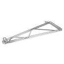 StoreIt 14" Wire Wall-Mount Shelf Bracket, Chrome (SI-SS-14SGL-CH) thumbnail 4