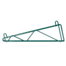 StoreIt 14" Wire Wall-Mount Shelf Bracket, Epoxy Coated (SI-SS-14SGL-GE) thumbnail 2