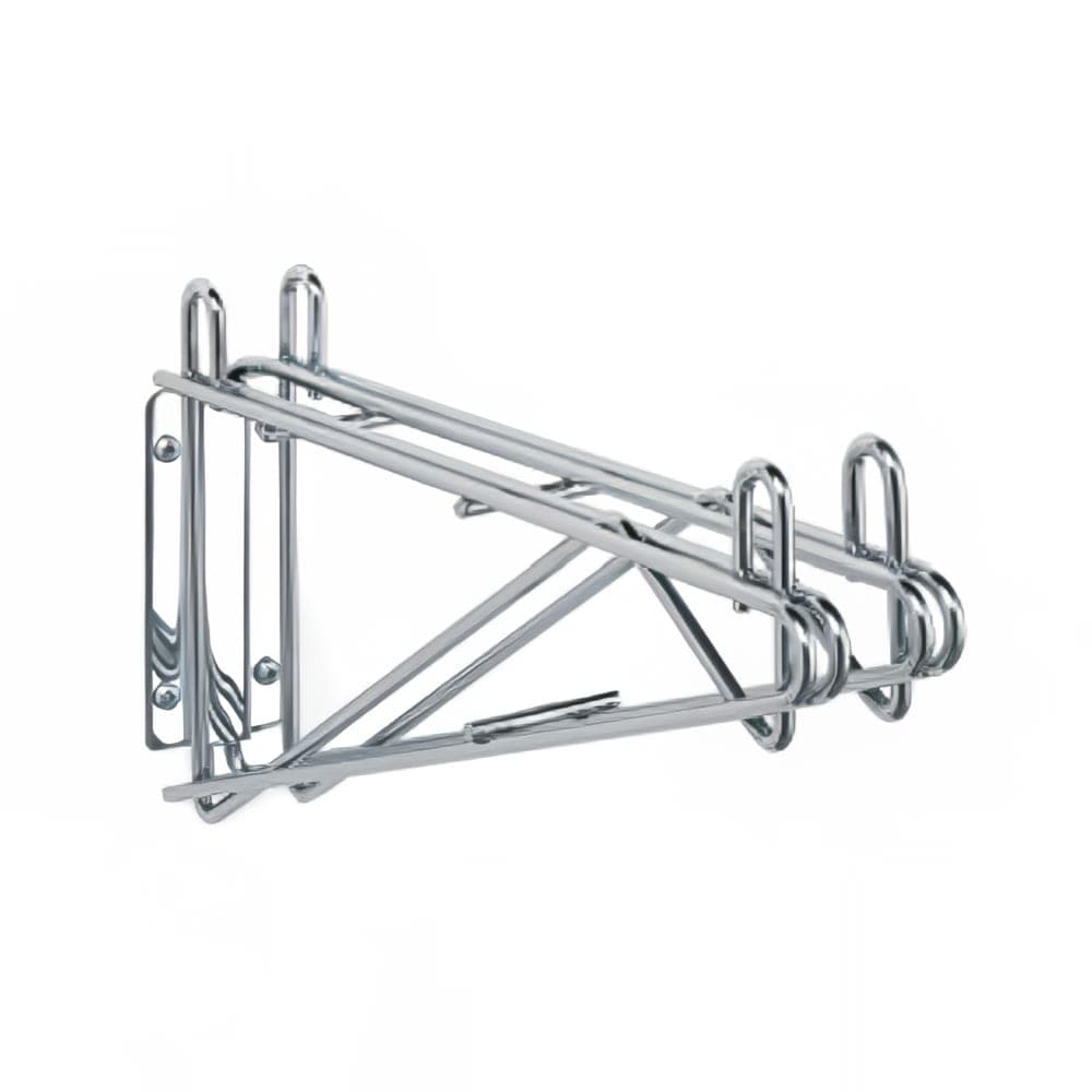 StoreIt 18" Wire Double Wall-Mount Shelf Bracket, Chrome (SI-SS-18DBL-CH)