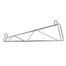 StoreIt 18" Wire Wall-Mount Shelf Bracket, Chrome (SI-SS-18SGL-CH) thumbnail 2
