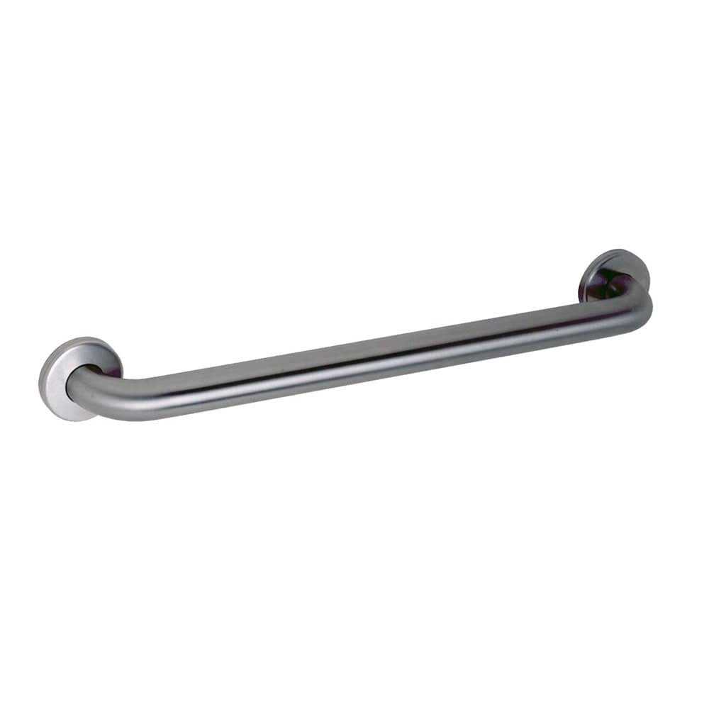 Gamco 100SX18 18" Straight Grab Bar w/ 1" Diameter Tubing, Satin Finish Stainless Steel