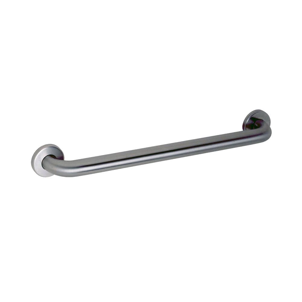 Gamco 100SX24 24" Straight Grab Bar w/ 1" Diameter Tubing, Satin Finish Stainless Steel