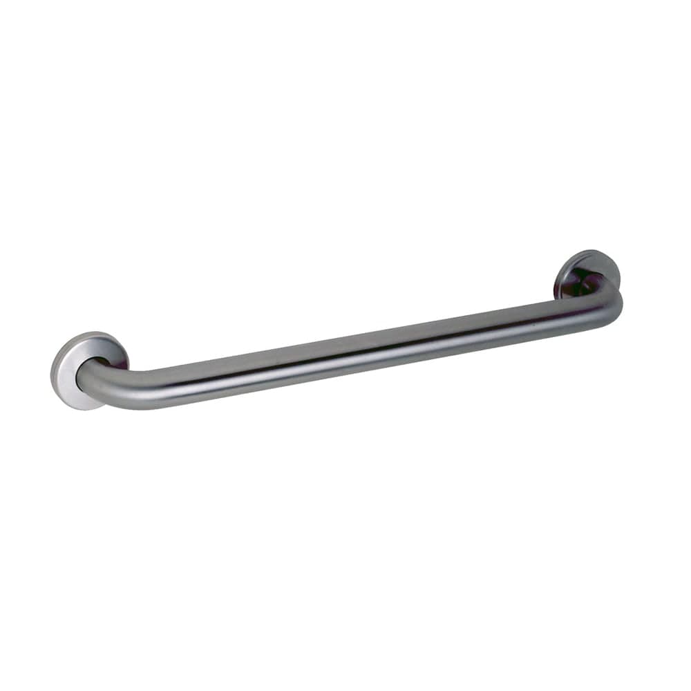 Gamco 125SX24 24" Straight Grab Bar w/ 1 1/4" Diameter Tubing, Satin Finish Stainless Steel