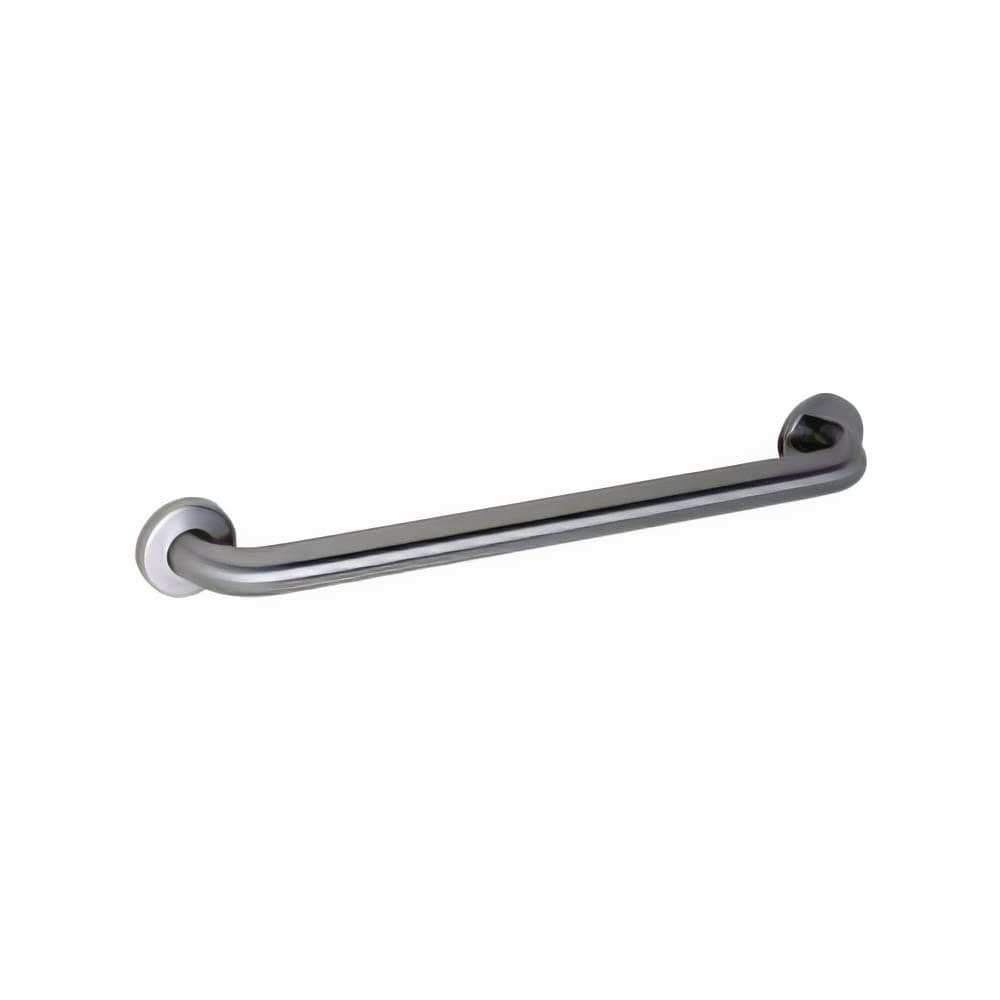Gamco 125SX36T 36" Non Slip Straight Grab Bar w/ 1 1/4" Diameter Snap Flange, Stainless Steel