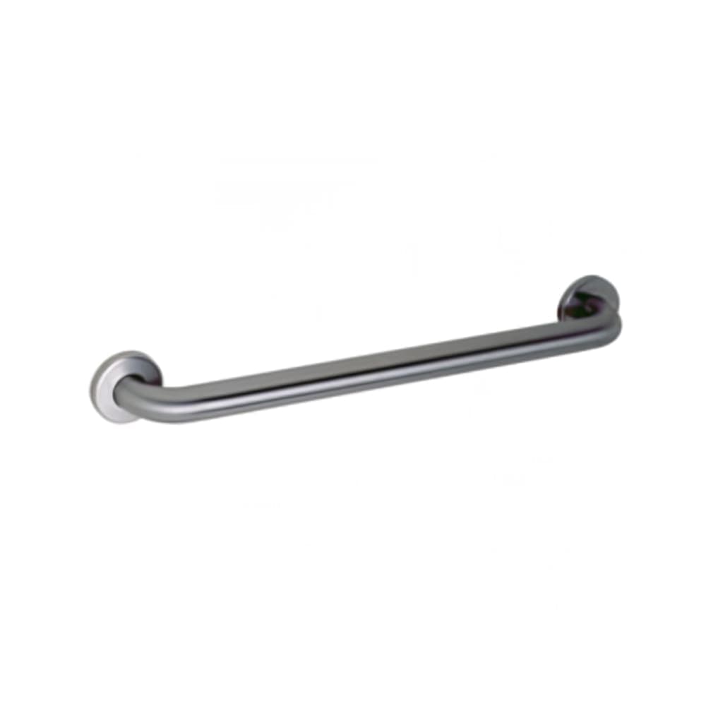 Gamco 125SX42T 42" Non Slip Straight Grab Bar w/ 1 1/4" Diameter Snap Flange, Stainless Steel