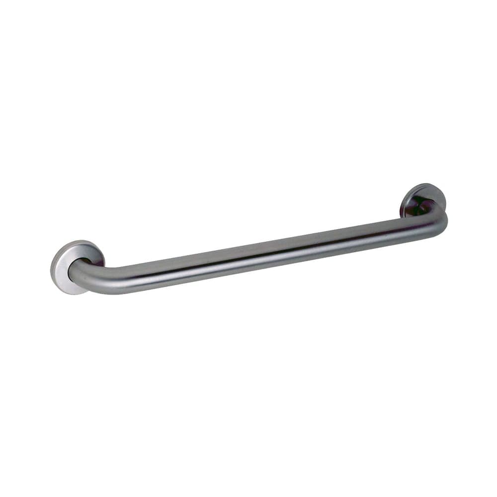Gamco 150CX18 18" Straight Grab Bar w/ 1 1/2" Diameter Tubing, Satin Finish Stainless Steel