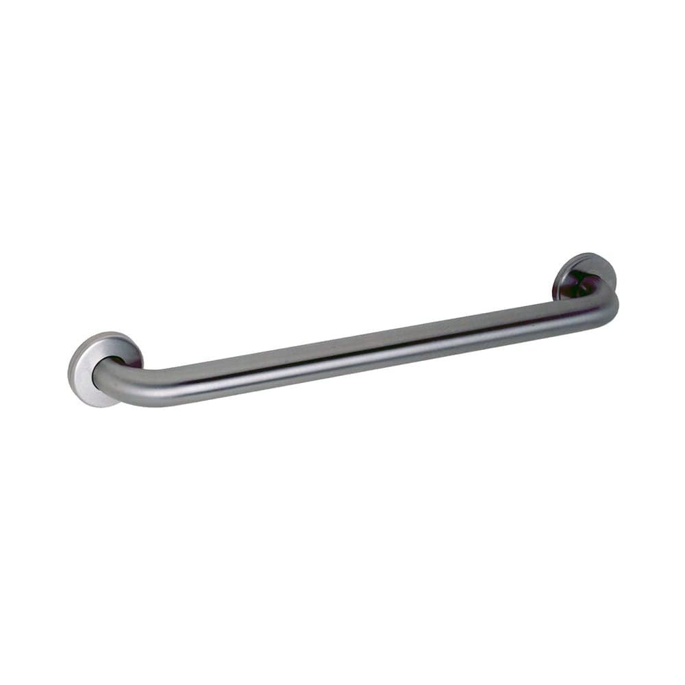 Gamco 150CX24 24" Straight Grab Bar w/ 1 1/2" Diameter Tubing, Satin Finish Stainless Steel
