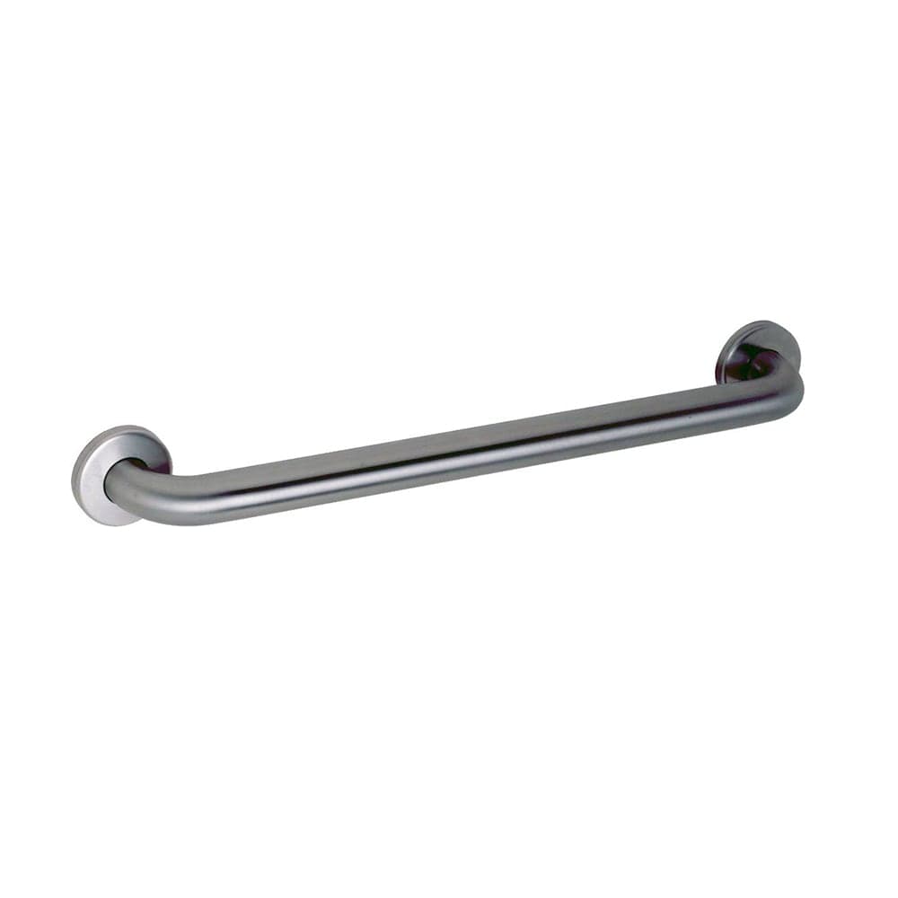 Gamco 150CX36T 36" Non Slip Straight Grab Bar w/ 1 1/2" Diameter Tubing, Satin Finish Stainless Steel