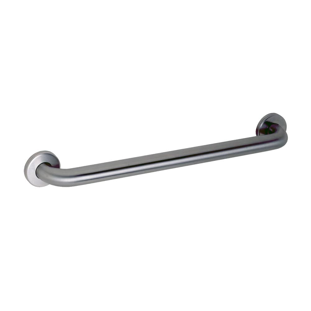 Gamco 150EX24 24" Straight Grab Bar w/ 1 1/2" Diameter Tubing, Satin Finish Stainless Steel