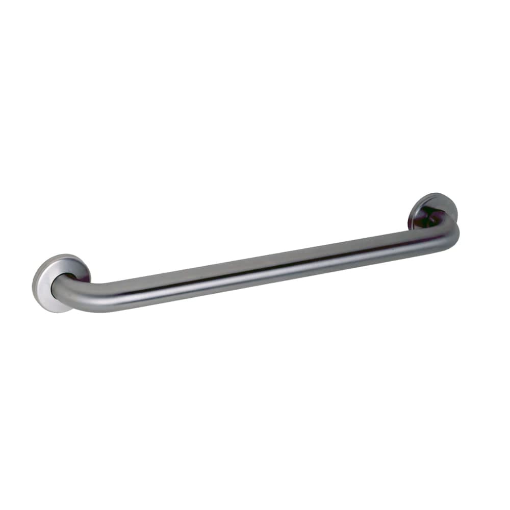 Gamco 150SX12T 12" Non Slip Straight Grab Bar w/ 1 1/2" Diameter Tubing, Satin Finish Stainless Steel
