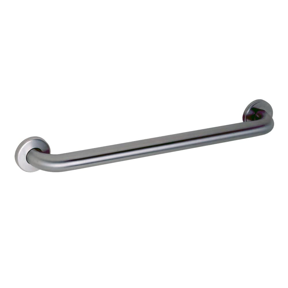 Gamco 150SX42T 42" Non Slip Straight Grab Bar w/ 1 1/2" Diameter Snap Flange, Stainless Steel