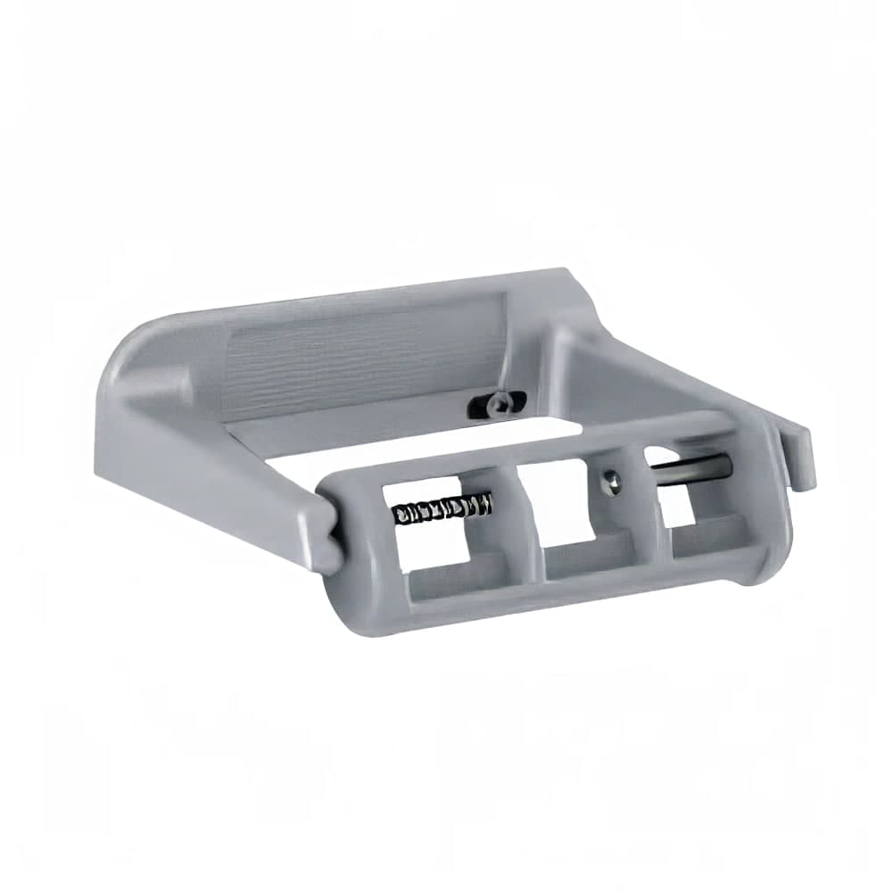 Gamco 813NRC Surface Mounted Single Roll Toilet Tissue Holder Without Roll Control - Die-Cast Aluminum