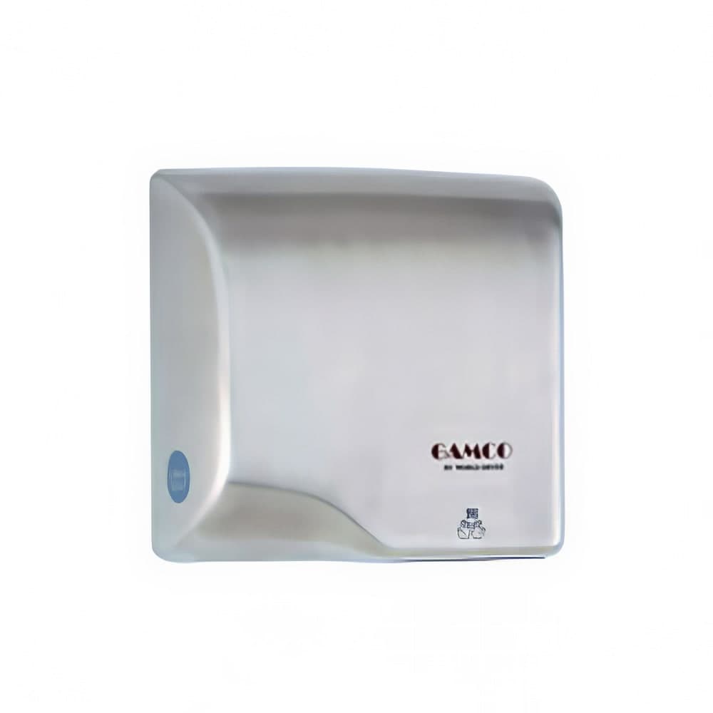 Gamco DR-5128 Automatic Hand Dryer w/ 30 Second Dry Time - Brushed Stainless, 120 208 480v/1ph