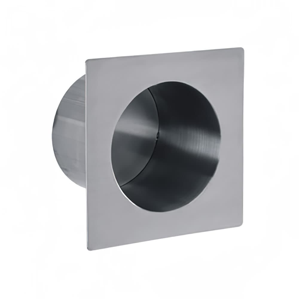 Gamco MSA-1 Rear-Mounted Maximum Security Recessed Toilet Paper Holder - Stainless Steel