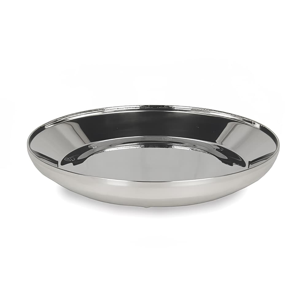 Alluserv 9 1/2" Wax Base for 9" China Plates, Stainless Steel (9WB)